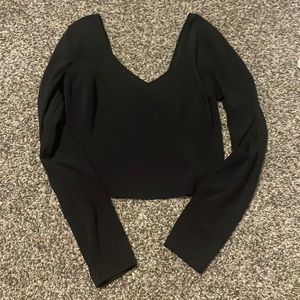 Lululemon align crop long sleeve top